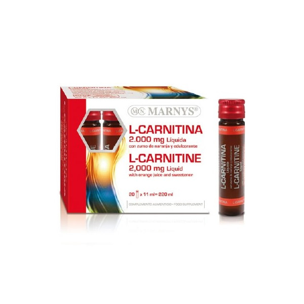 CARNITINA LIQUIDA 20 VIALES MARNYS