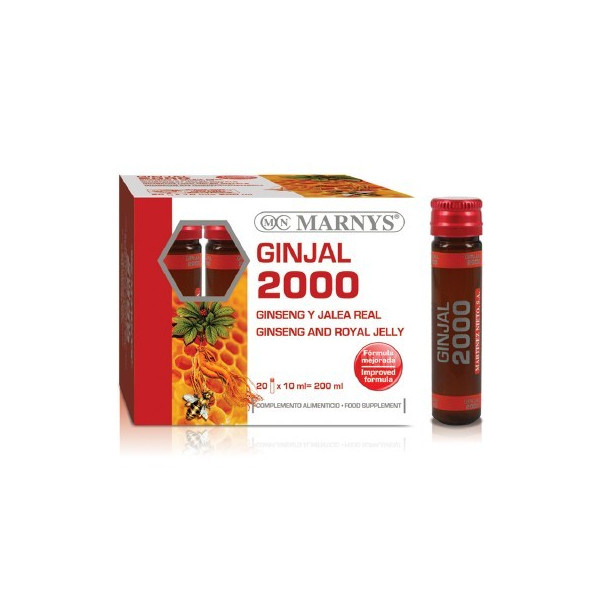 GINJAL 2000 MG 20 AMPOLLAS MARNYS