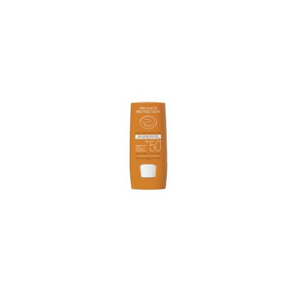 AVENE SOLAR STICK SPF 50+ ZONAS SENSI 8G