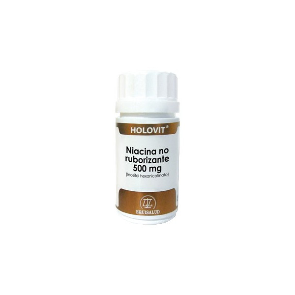 HOLOVIT NIACINA NO RUBORIZANTE 500MG 50COMP EQUISALUD