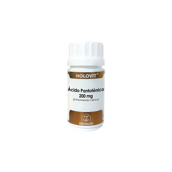 HOLOVIT ACIDO PANTOTENICO 200 MG 50 CAP EQUISALUD