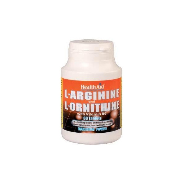 ARGININA ORNITINA 600MG/300MG 60 CAP HEALTH AID NUTRINAT