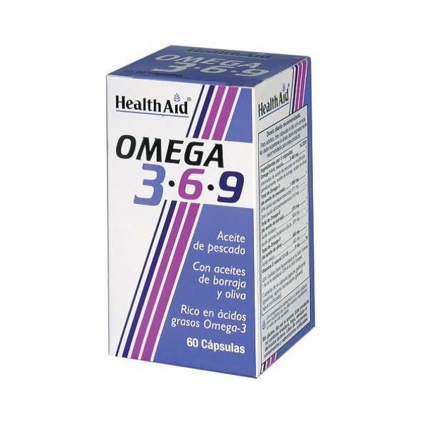 OMEGA 369 60 CAP HEALTH AID NUTRINAT