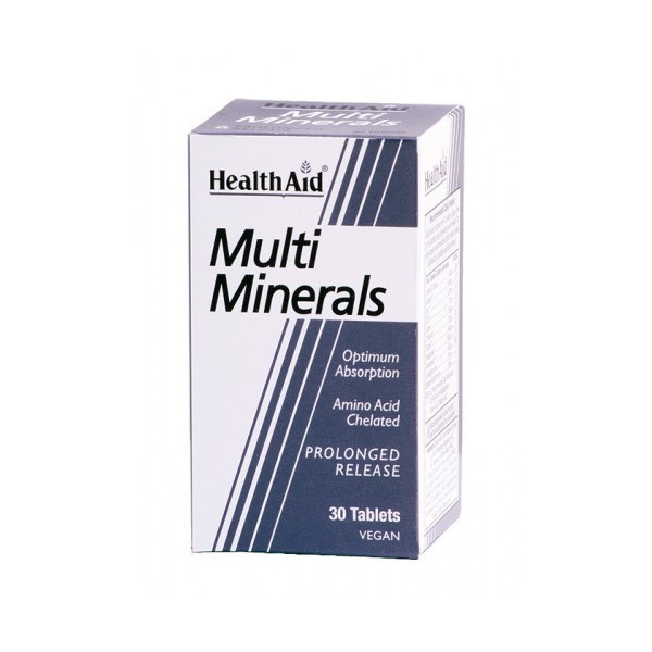 MULTI MINERALS 30 COMP HEALTH AID NUTRINAT