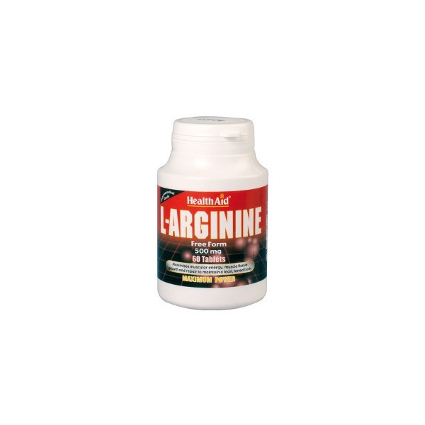 ARGININA 500 MG 60 COMP HEALTH AID NUTRINAT