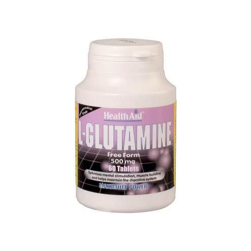 GLUTAMINA 500 MG 60 COMP HEALTH AID NUTRINAT