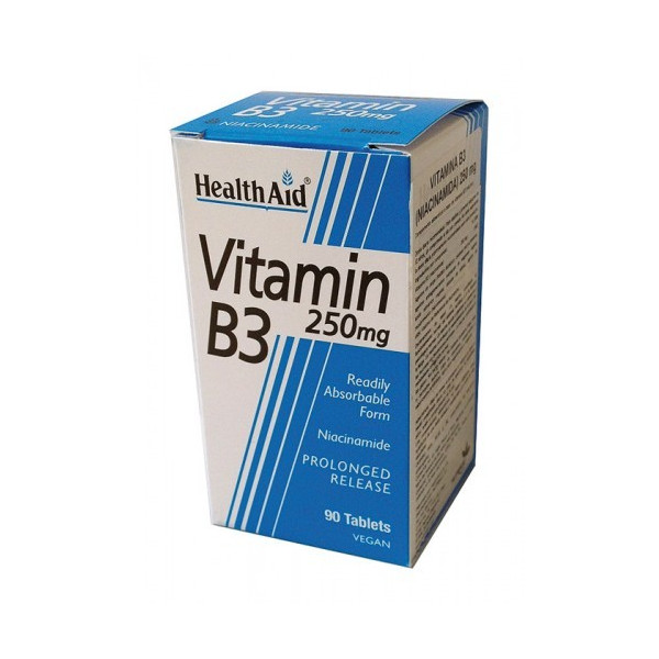 VITAMINA B-3 (NIACINAMIDA) 250 MG 90 COMP NUTRINAT