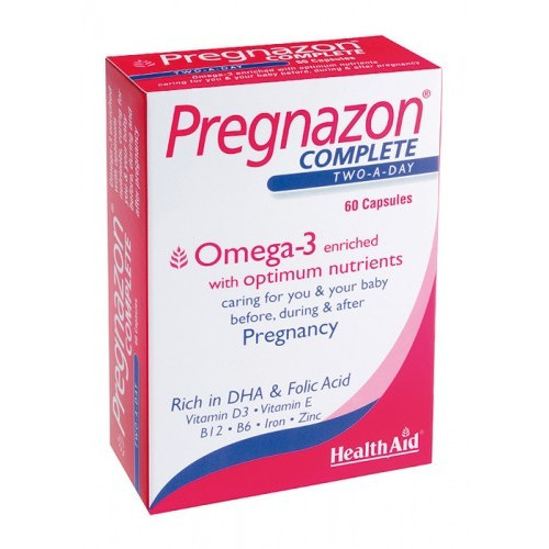 PREGNAZON COMPLETE 60 CAPS NUTRINAT
