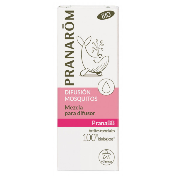 PRANABEBE citronela MOSQUITOS MEZCLA ACEITES BIO PARA DIFUSOR 10 CC PRANAROM