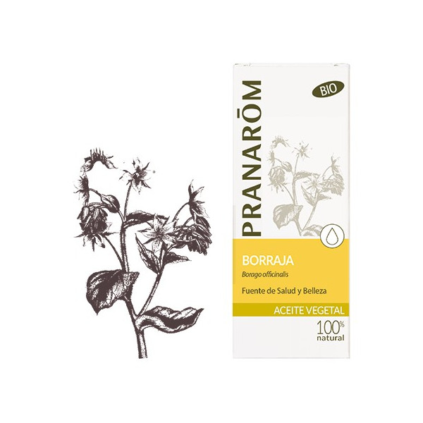 BORRAJA ACEITE VEGETAL VIRGEN (BORAGO OFFICINALIS) 50 CC PRA