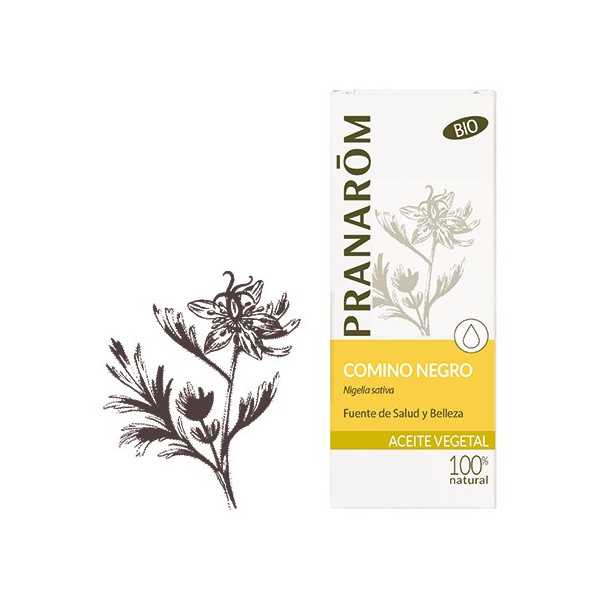 COMINO NEGRO ACEITE VEGETAL BIO (NIGELLA SATIVA) 50 CC PRANAROM