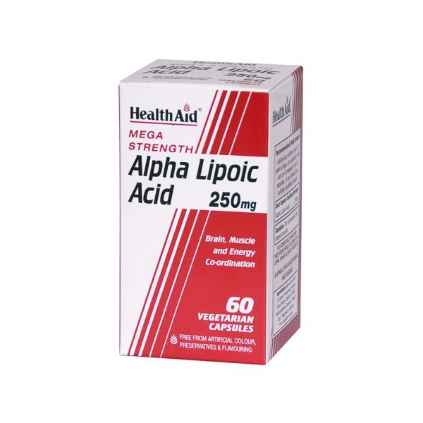 LIPOIC ACID 250MG 60 CAP. NUTRINAT