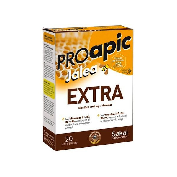 PROAPI JALEA REAL EXTRA 10 ML.20 AMP. SAKAI