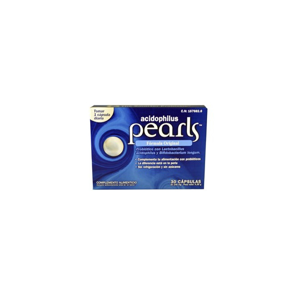 PEARLS ACIDOPHILUS PROBIOTIC 30 CAPS DHU