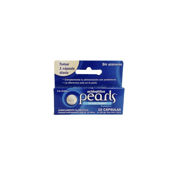 PEARLS ACIDOPHILUS PROBIOTIC 10 CAPS DHU