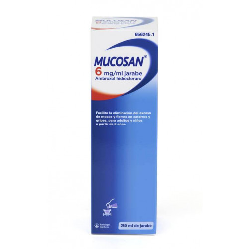 MUCOSAN 6 mg/ ml JARABE  250ML