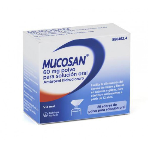 MUCOSAN 60 mg  20 SOBRES