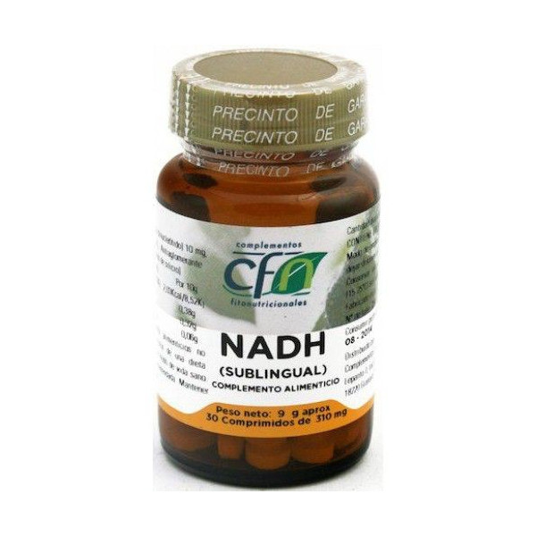 NADH 10 MG 30 COMP SUBLINGUAL CFN