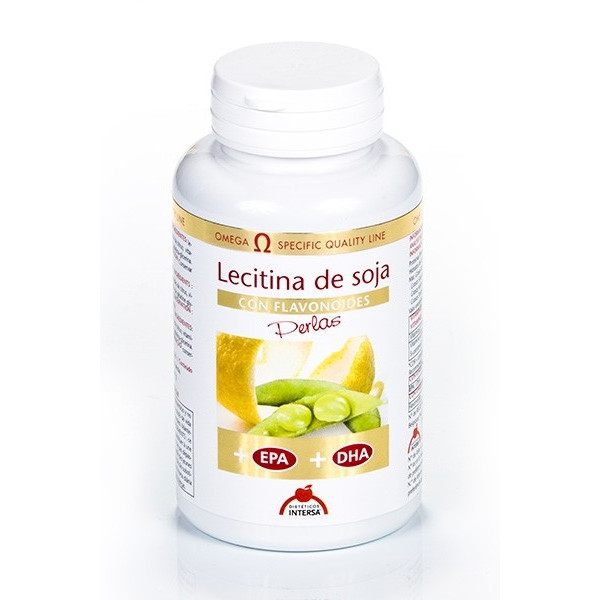 LECITINA SOJA 1200MG 90 PERLAS INTERSA