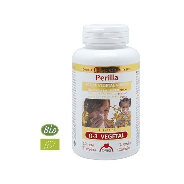 PERILLA ACEITE VEGETAL 120 PERLAS INTERSA