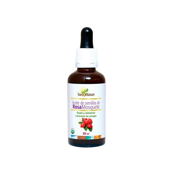 ROSA MOSQUETA ACEITE SEMILLAS BIO 30 CC SURA VITASAN Farmacia Coliseum ROSA MOSQUETA ACEITE SEMILLAS BIO 30 CC SURA VITASAN Farmacia Coliseum