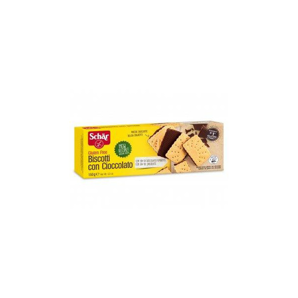 BISCOTTI CON CIOCCOLATO 150GR SCHAR 