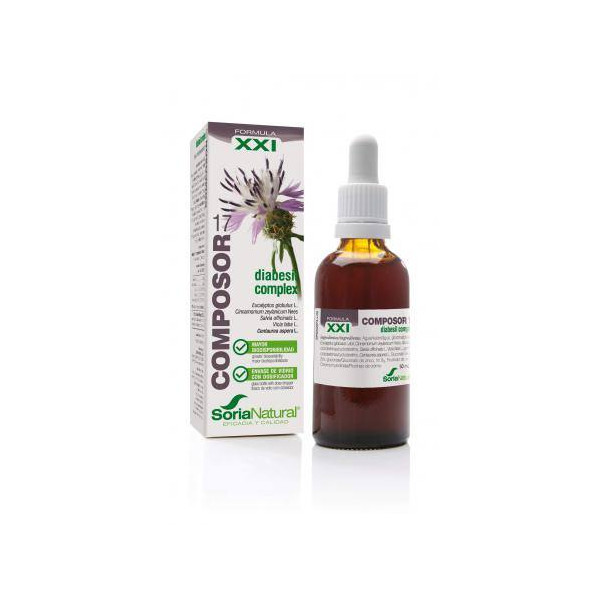 COMPOSOR 17 XXI DIABESIL COMPLEX 50 ML SORIA NATURAL 