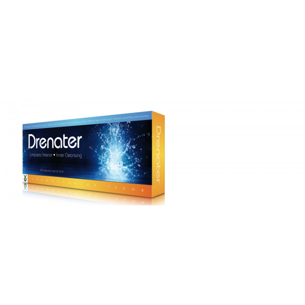 DRENATER 20 VIALES 10ML TEGOR