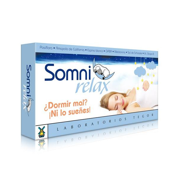 SOMNIRELAX 40 CAP TEGOR