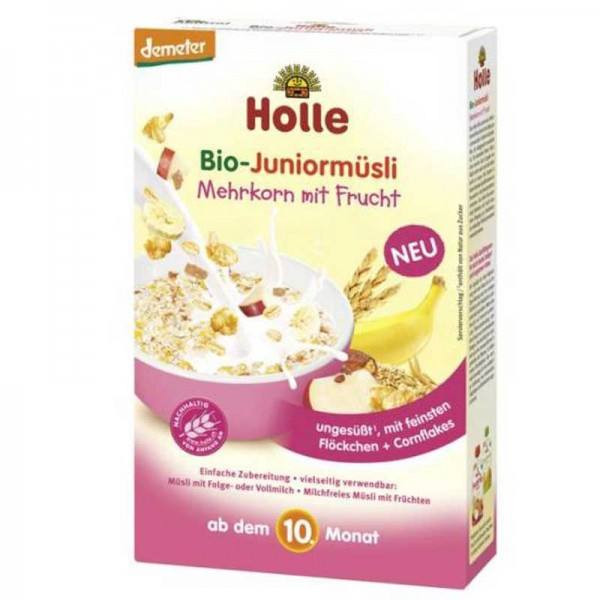 PAPILLA MUESLI MULTICEREALES CON FRUTA DEM 250 GR (10 MESES) HOLLE