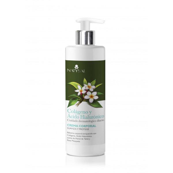 CREMA CORPORAL COLAGENO + HIALURONICO 300ML NATYSAL