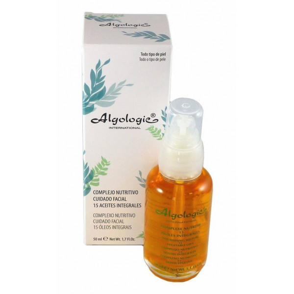 ALGOLOGIE COMPLEJO NUTRITIVO CUIDADO FACIAL 15 ACEITES 50ML (REF-3349