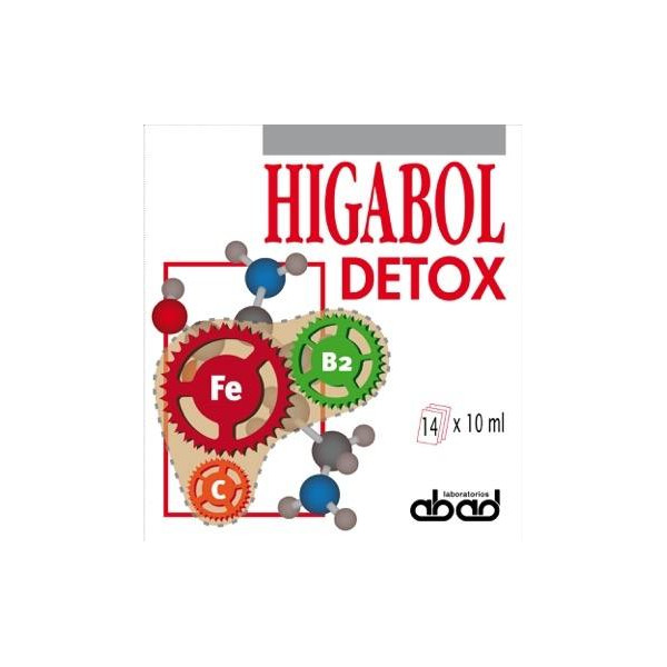 HIGABOL DETOX 14 SOBRES ABAD-KILUVA