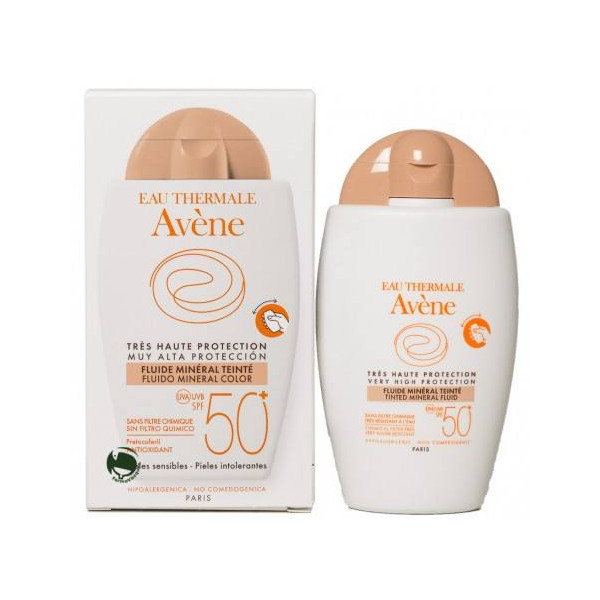 AVENE FLUIDO MINERAL SPF 50+ COLOR 40ML