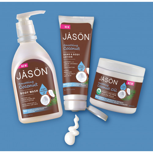 ACETIE COCO VIRGEN ECOLOGICO SMOOTHING COCONUT OIL 443 CC JASON