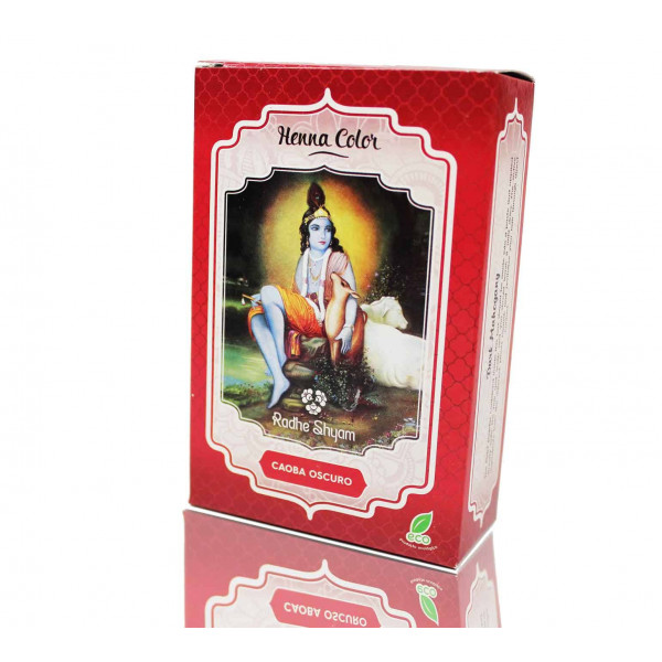 HENNA CAOBA OSCURO POLVO 100 GR RADHE SHYAM