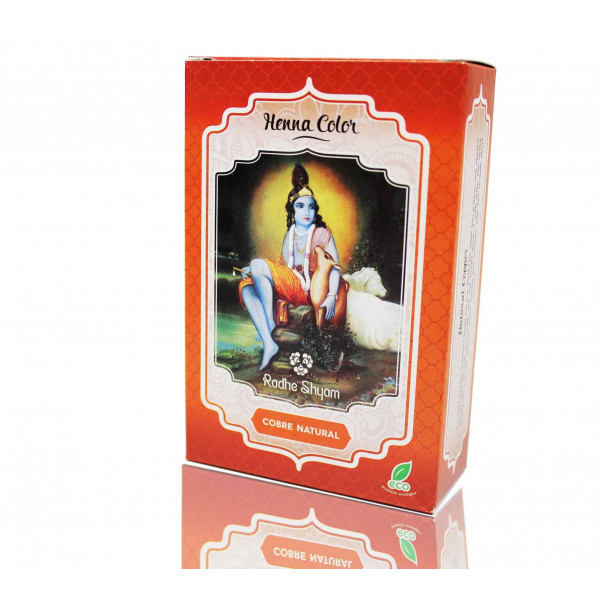 HENNA COBRE NATURAL POLVO 100 GR RADHE SHYAM