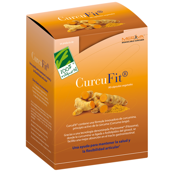 CURCUFIT FITOSOMAS CURCUMINA 500MG 90 CAP CIEN POR CIEN NATURAL