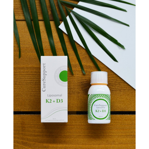 LIPOSOMAL K2+D3 60 ML CURESUPPORT