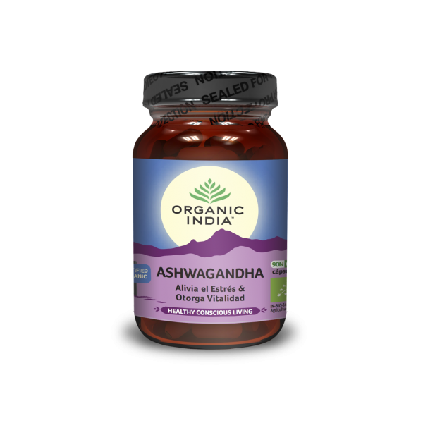 ASHWAGANDHA (ESTRES Y VITALIDAD) 90 CAPS ORGANIC INDIA SATYALOKA