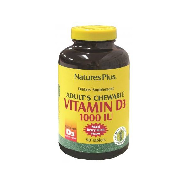 VITAMINA D3 1000 UI 90 COMP MAST NATURES PLUS