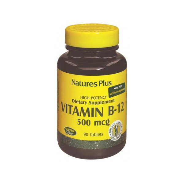 VITAMINA B12 500 MCG 90 COMP NATURES PLUS