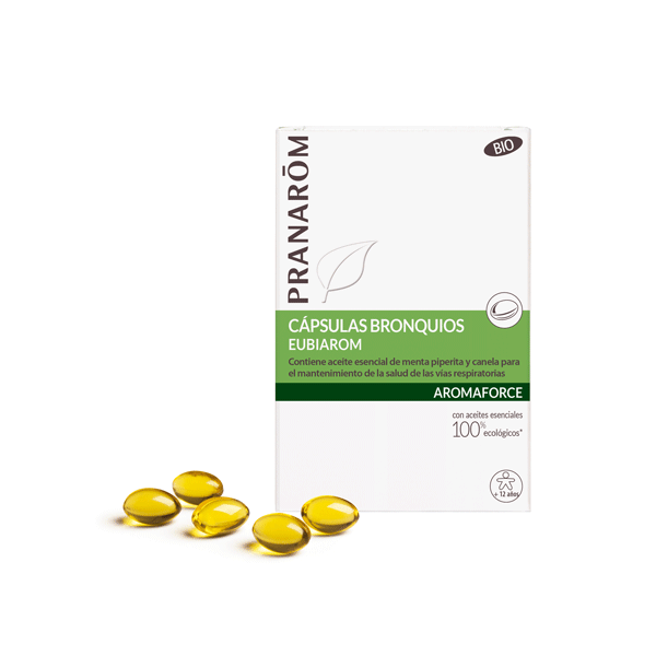 AROMAFORCE EUBIAROM CAPSULAS BRONQUIOS 30 CAP PRANAROM