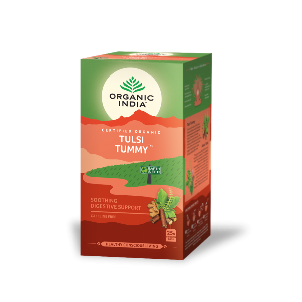 TULSI TUMMY (DIGESTIVO CALMANTE) 25 SOBRES ORGANIC INDIA