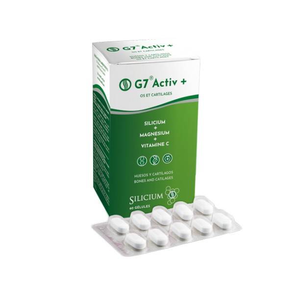 G7 ACTIV SILICIO MAGNESIO VITAMINA C 60 CAP SILICIUM ESPAÑA