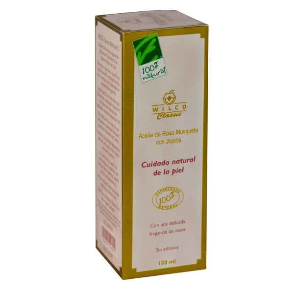 ACEITE JOJOBA Y ROSA MOSQUETA 100 ML CIEN POR CIEN NATURAL