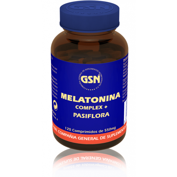 MELATONINA 1MG COMPLEX+PASIFLORA 120 COMP GSN