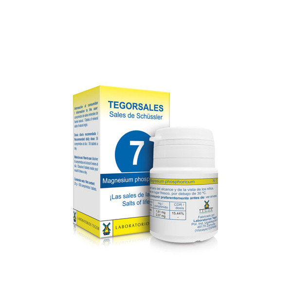 BIOSAL Nº 7 MAGNESIUM PHOSPHORICUM 350 COMP TEGOR