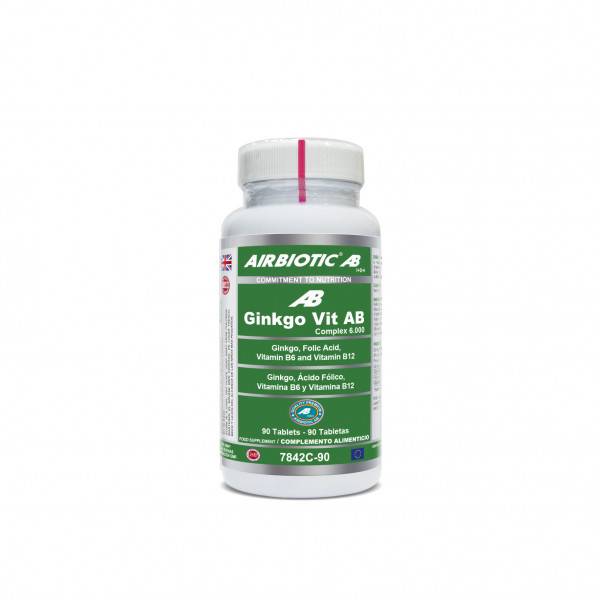 GINKGO VIT AB COMPLEX 6000 90 CAP AIRBIOTIC