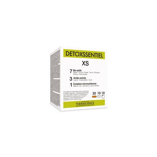 DETOXSSENTIEL XS MINCEUR 30 CAPS +10 CAPS + 10SOBRES THERASCIENCE